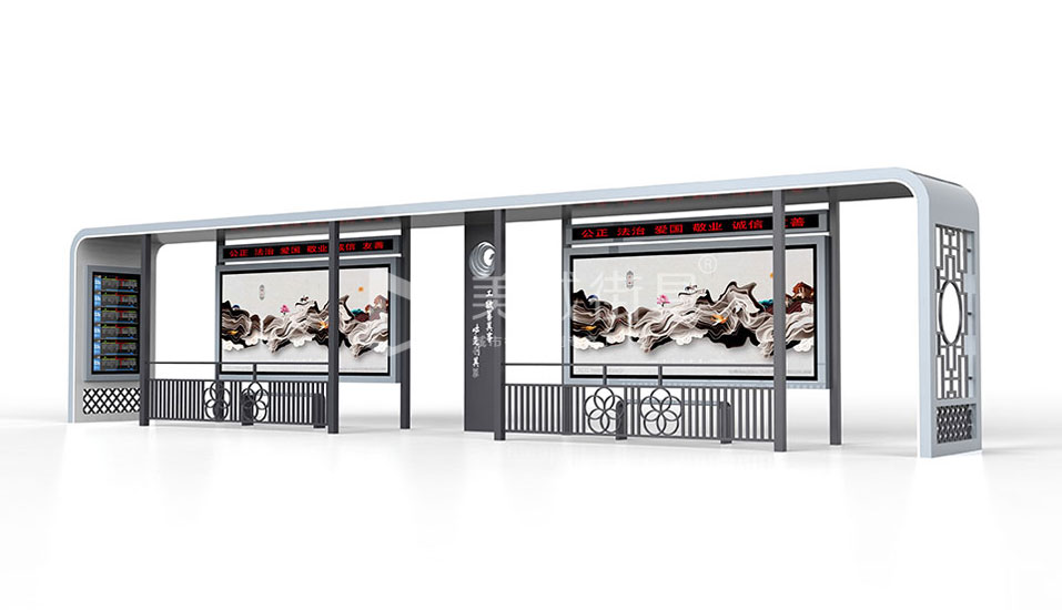 智能公交車站臺(tái) 智能公交車站臺(tái)