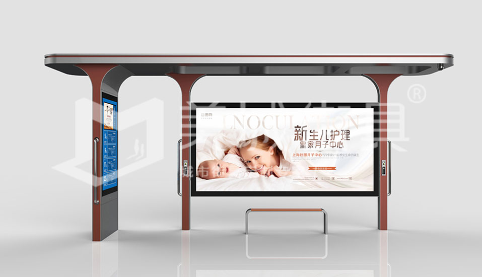 公交車站臺 公交車站臺