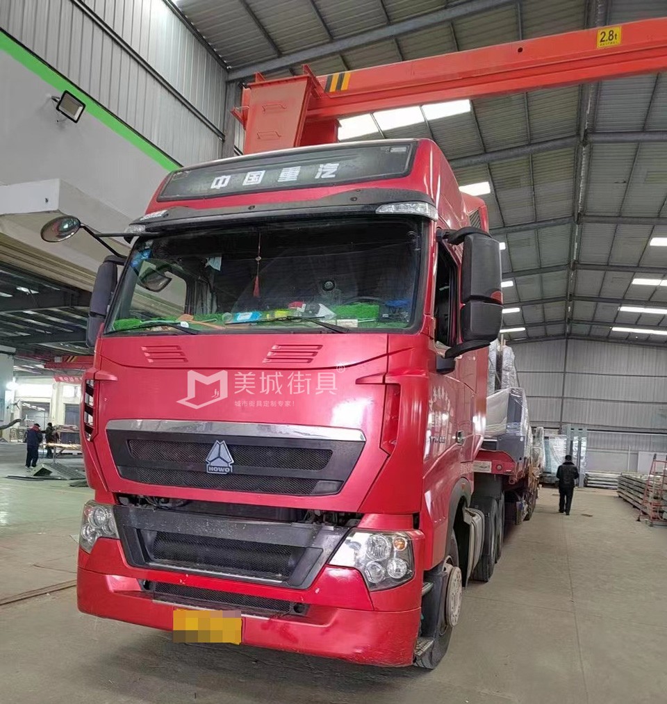 2023.2.24美城街具供應候車亭發(fā)貨記錄