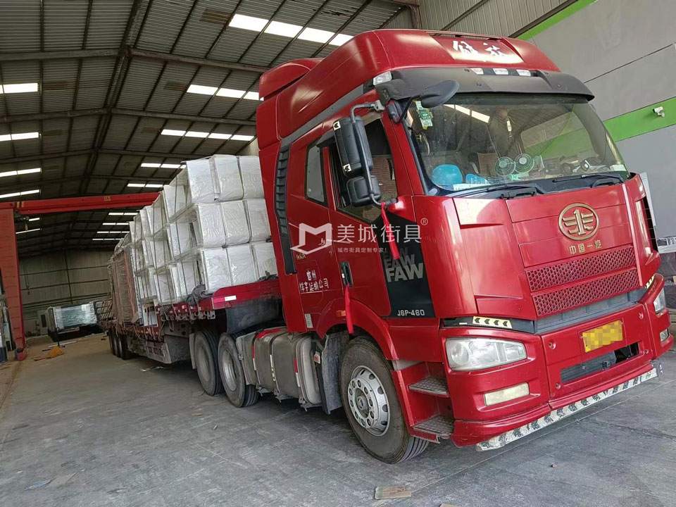 2023.5.15美城街具供應(yīng)金寨第三車候車亭發(fā)貨記錄 2023.5.15美城街具供應(yīng)金寨第三車候車亭發(fā)貨記錄